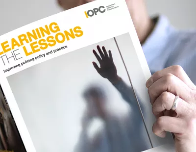 Learning the lessons issue 44 - corruption report cover